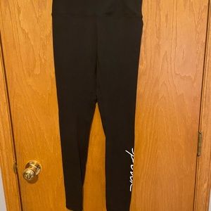 Black leggings from pink